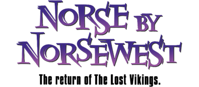 Norse By Norsewest The Return of the Lost Vikings logo for Sega Saturn